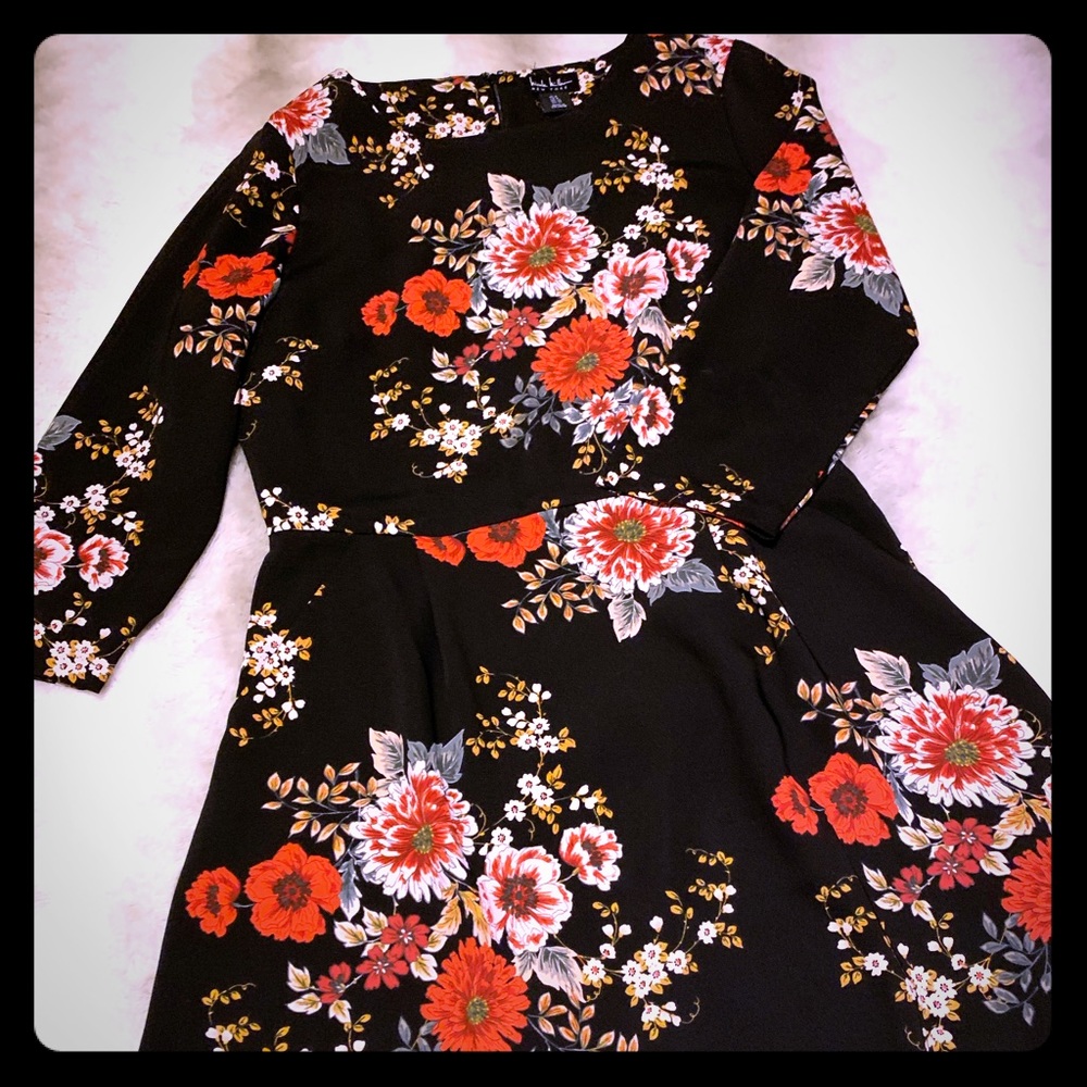 Nicole Miller floral dress